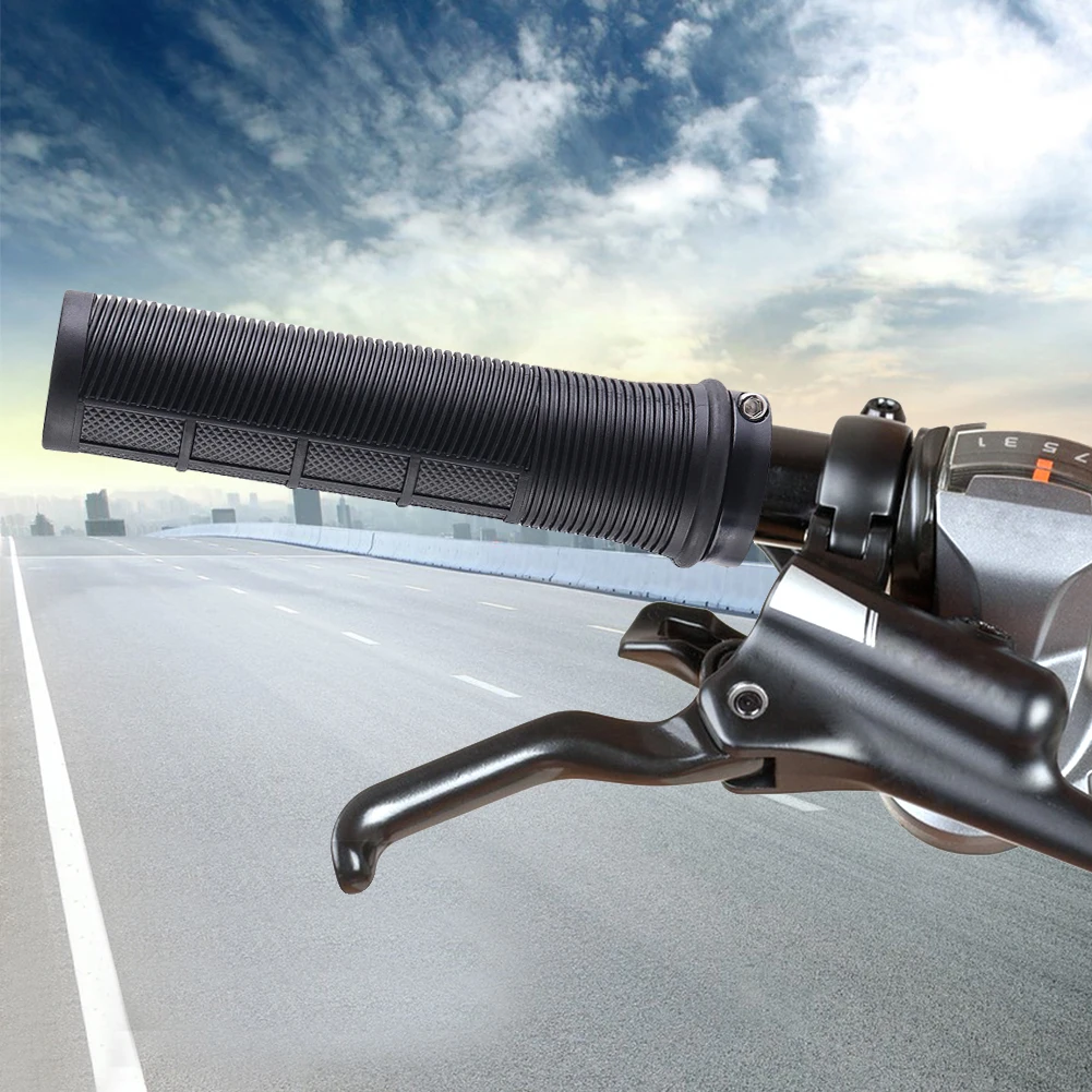 Bike Handlebar Grips Anti-Slip Bicycle Handle Bar Grips Shock Absorbing MTB Mountain Bike Handlebar Cover for 22.2mm Handlebar