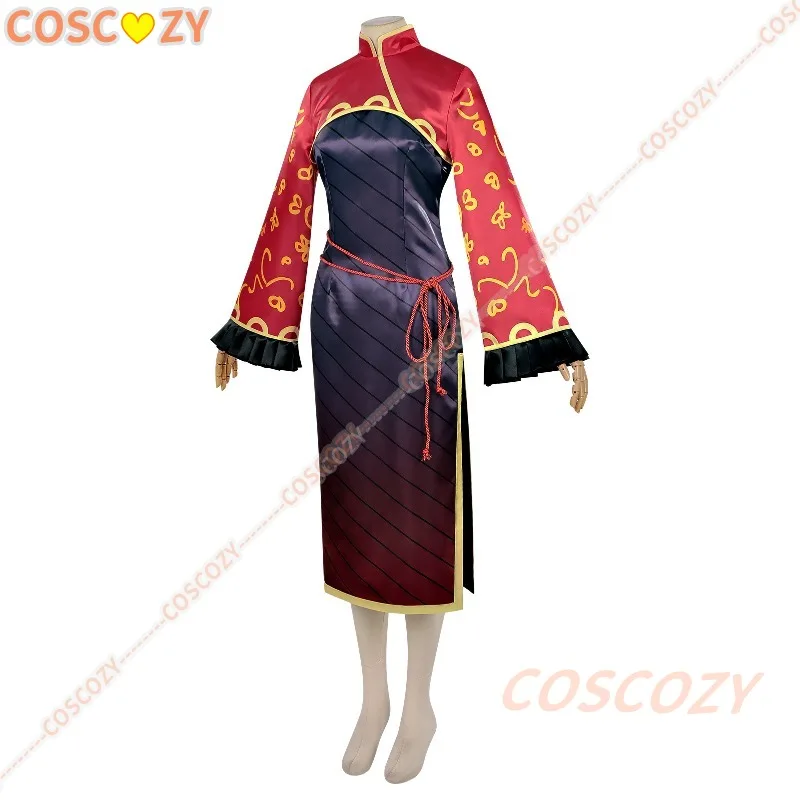Limbus Cosplay Anime Limbus Jia Xichun Cosplay Costume perruque le rêve fin Cheongsam tenues Halloween fête uniforme Costume femmes