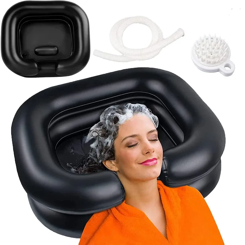 PVC Thickened Inflatable Shampoo Basin Is Equipped with A Built-in Pillow and Is Suitable for Adults,The Elderly and Children
