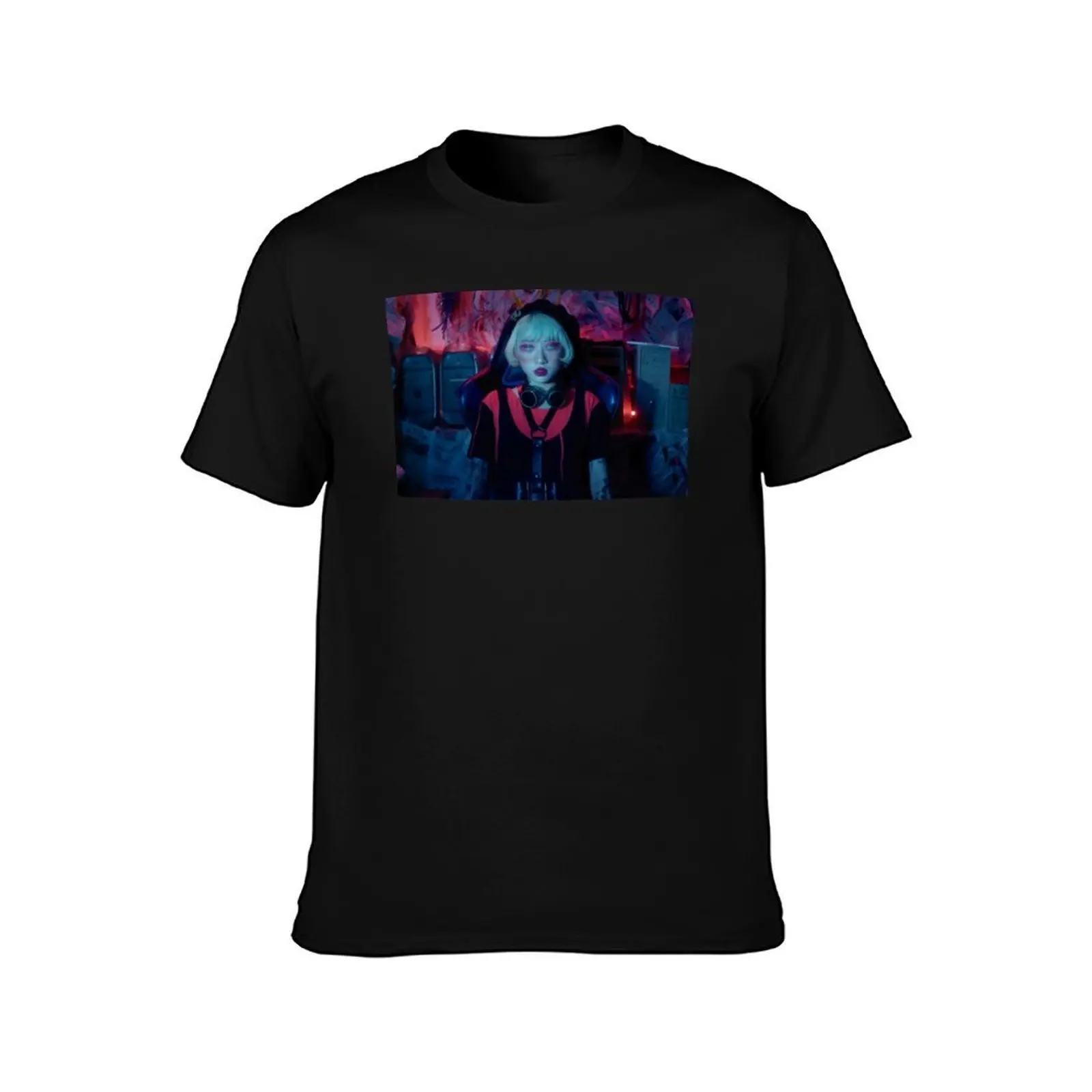 Yeule Pixel Affection T-Shirt, Summer Casual Cotton Tee, Oversized Streetwear Tops, Vintage Graphic Print, Unisex Men Women
