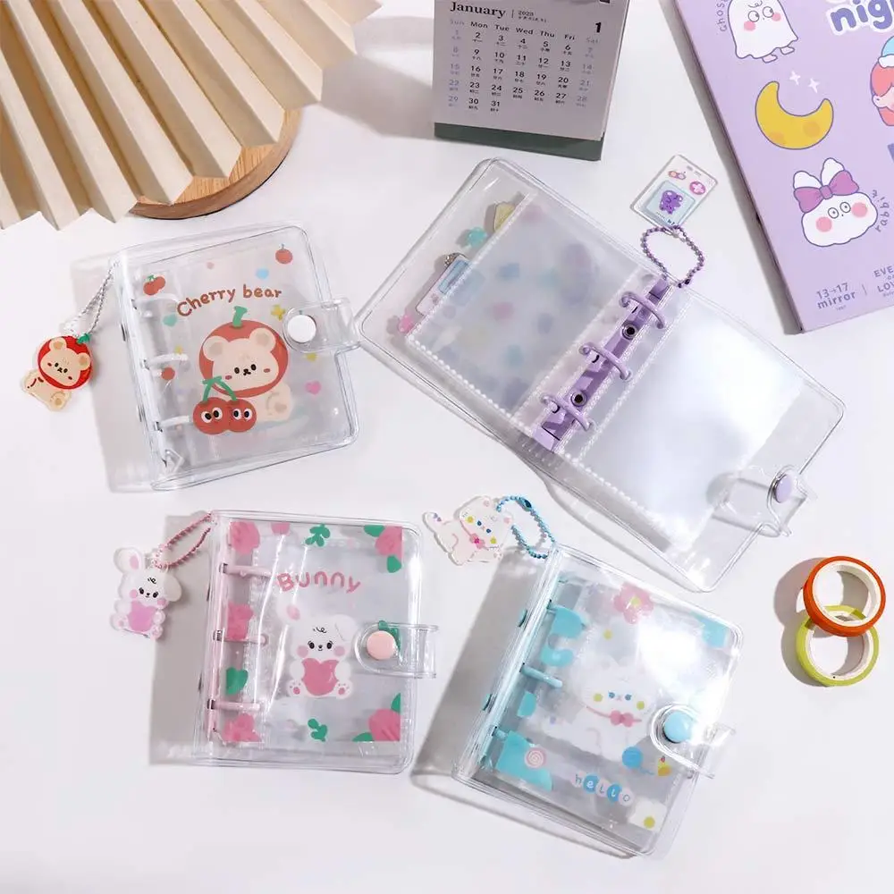 

Kawaii канцелярский планировщик, журнал с 3 отверстиями, мини-переплет, блокнот, фотоальбом, блокнот с вкладышами, кольцо-переплет, блокнот