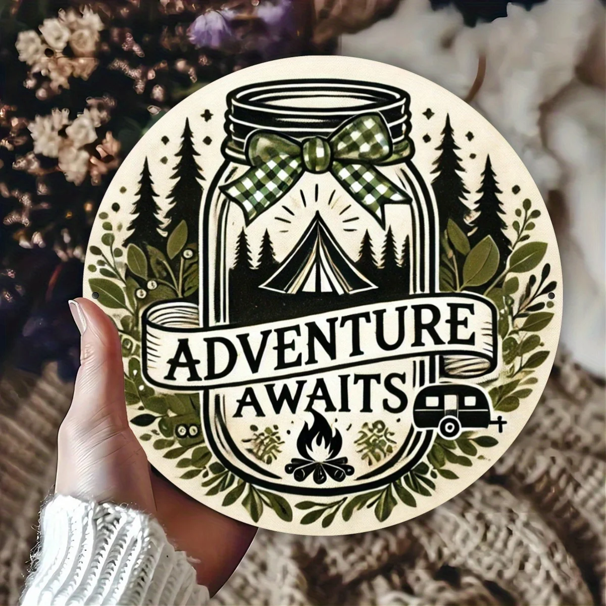 1Pc Rustic Camping … - image