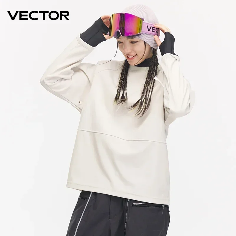 VECTOR Solid Color Men Hoodies Fleece Warm Woman Sweatshirt Fashion Streetwear Casual Loose Breathable Pullovers Brand Hoody