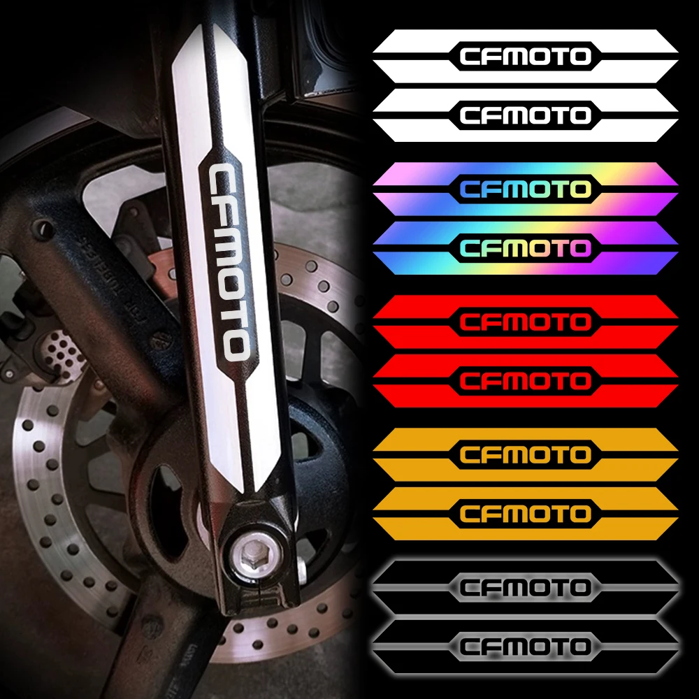 Motorcycle Accessories Stickers Moto Body Shock Absorbers Reflective Decals for CFMOTO 800MT cfmoto 450SR 800NK