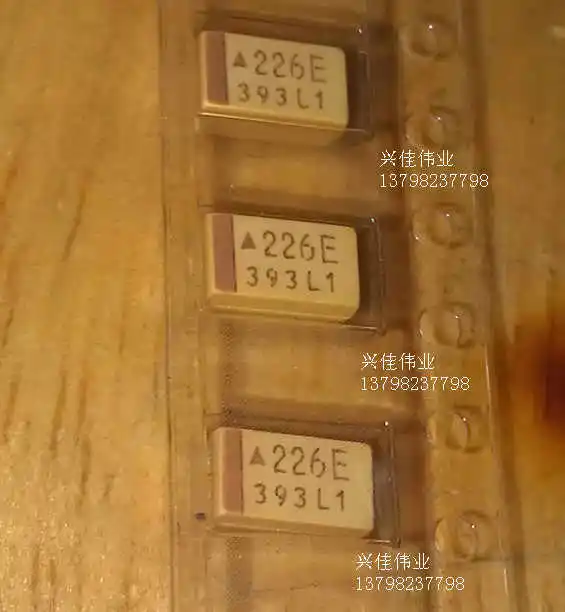 

Танталовый конденсатор 25 В 22 мкФ 226E, шелкография C6032 C, тип 1812, желтый, 22 мкФ, 25 В