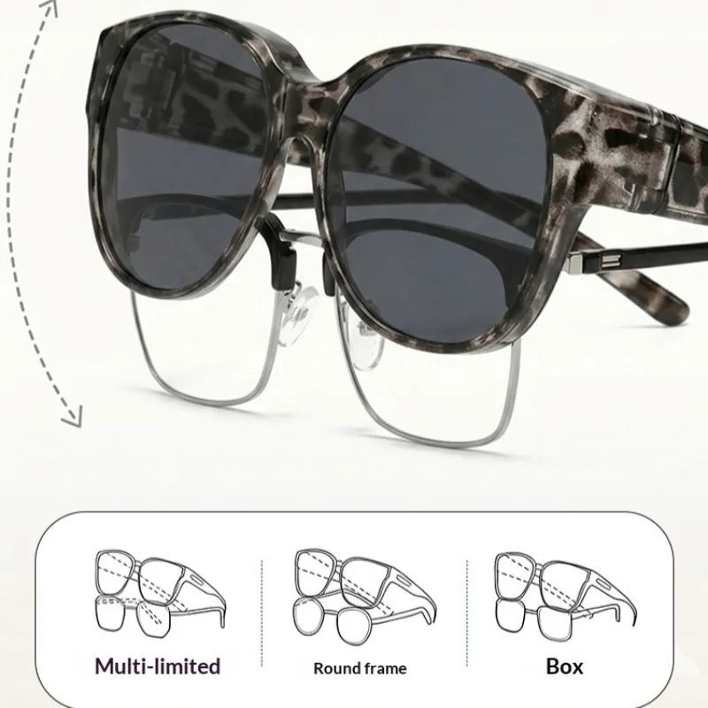 Summer Summer UV Protection Driving Sunglasses Cover Over Myopia Prescription Glasses Portable Men/Women Vintage Fishing Eyewear - Aliexpress Deal