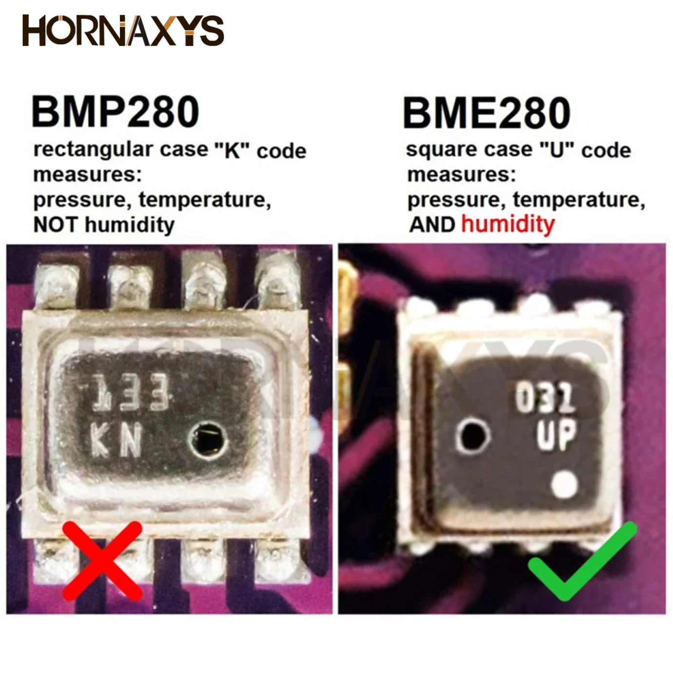 1-10 Uds/BME280 5V 3,3 V Sensor Digital Temperatura Humedad Módulo Sensor De Presión Barométrica BME280-5V -3,3 V I2C SPI 1,8-5V