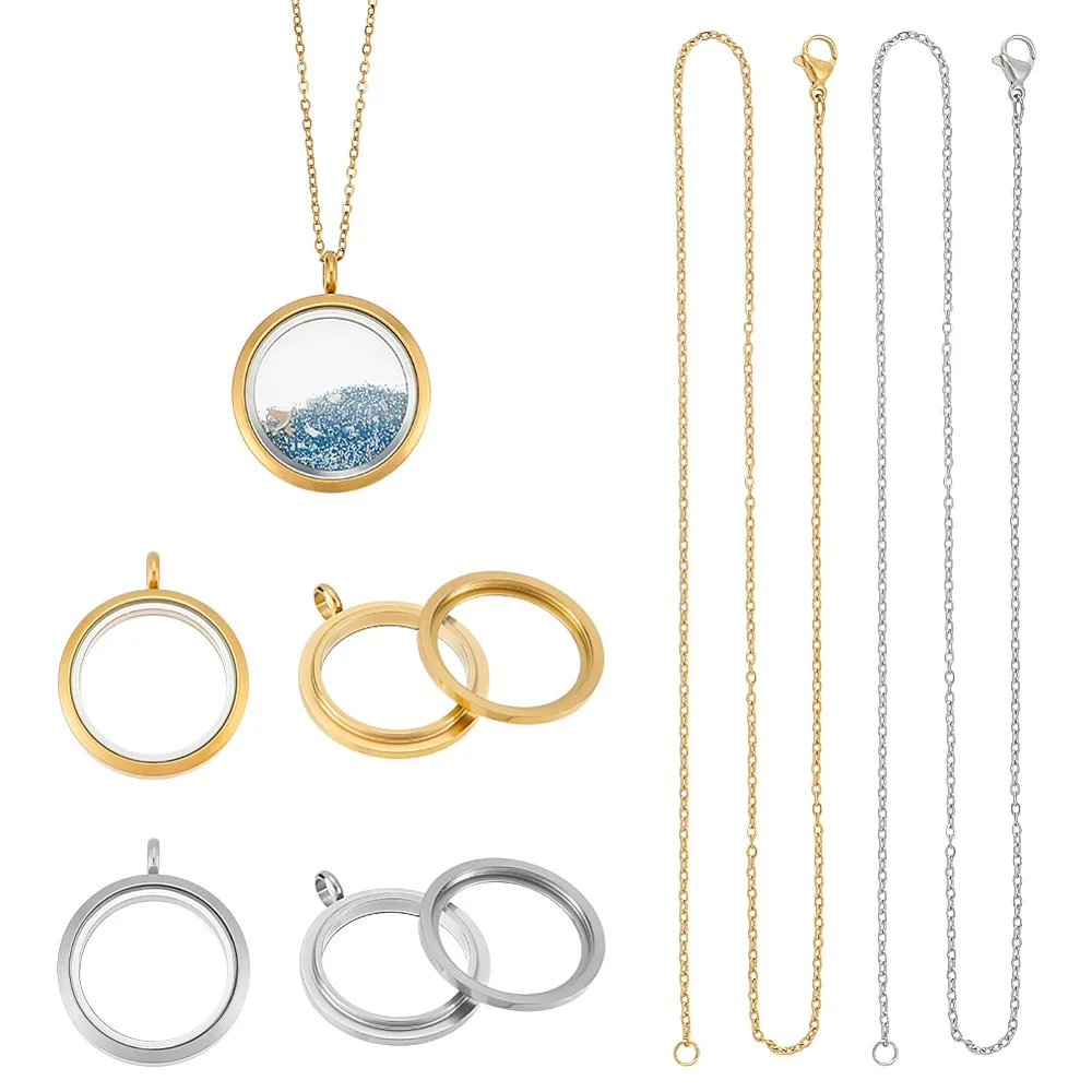kit-diy-para-fazer-colares-com-pingente-locket-em-aco-inoxidavel-304-platina-dourada-450mm