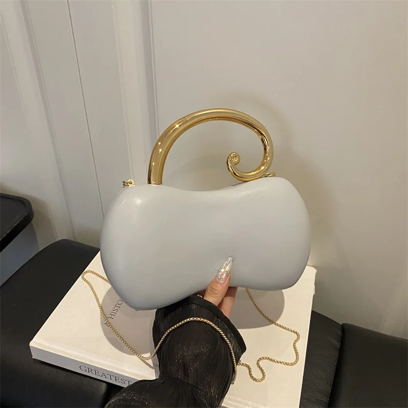 2026 new fashion clutch box bag personalized macaron versatile chain single shoulder oblique span dinner bag