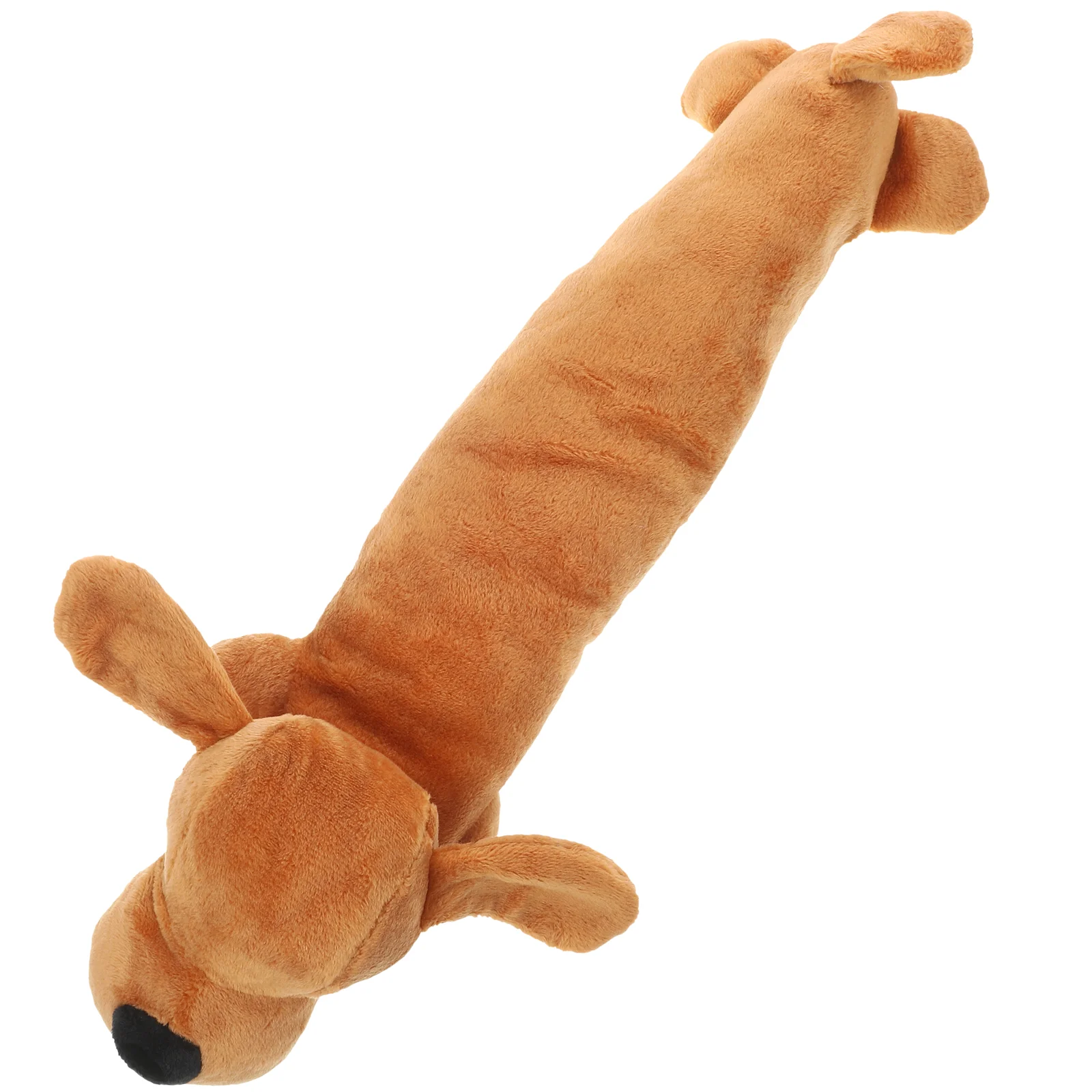 

Pet Plush Toys Dog Chew Toys Puppy Cats Biting Sound Squeaky Toys Cartoon Sausage Dog