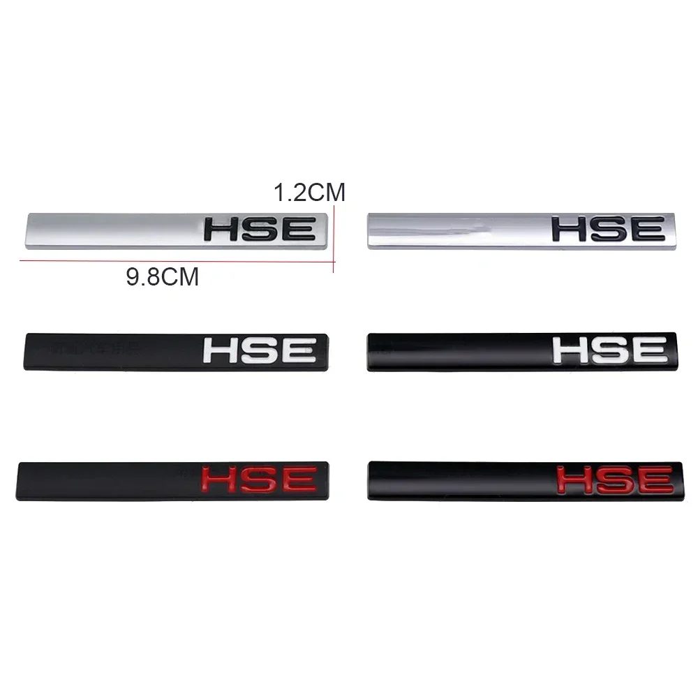 HSE SCV6 SCV8 SDV6 SDV8 Si4 Logo Car Rear Trunk Emblem Badge Sticker for Land Rover Discovery Range Rover Defender Freelander