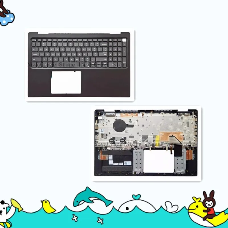 

0XNR1R XNR1R Новый для Vostro 5590 V5590 Упор для рук с клавиатурой с подсветкой (черный) 0XNR1R 15,6 дюйма