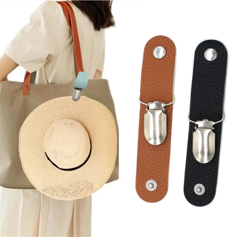 Travel  Hat Clip Outdoor Backpack Luggage Storage Bag Hat Clip Multifunctional Straw Hat Clip Hat Accessories
