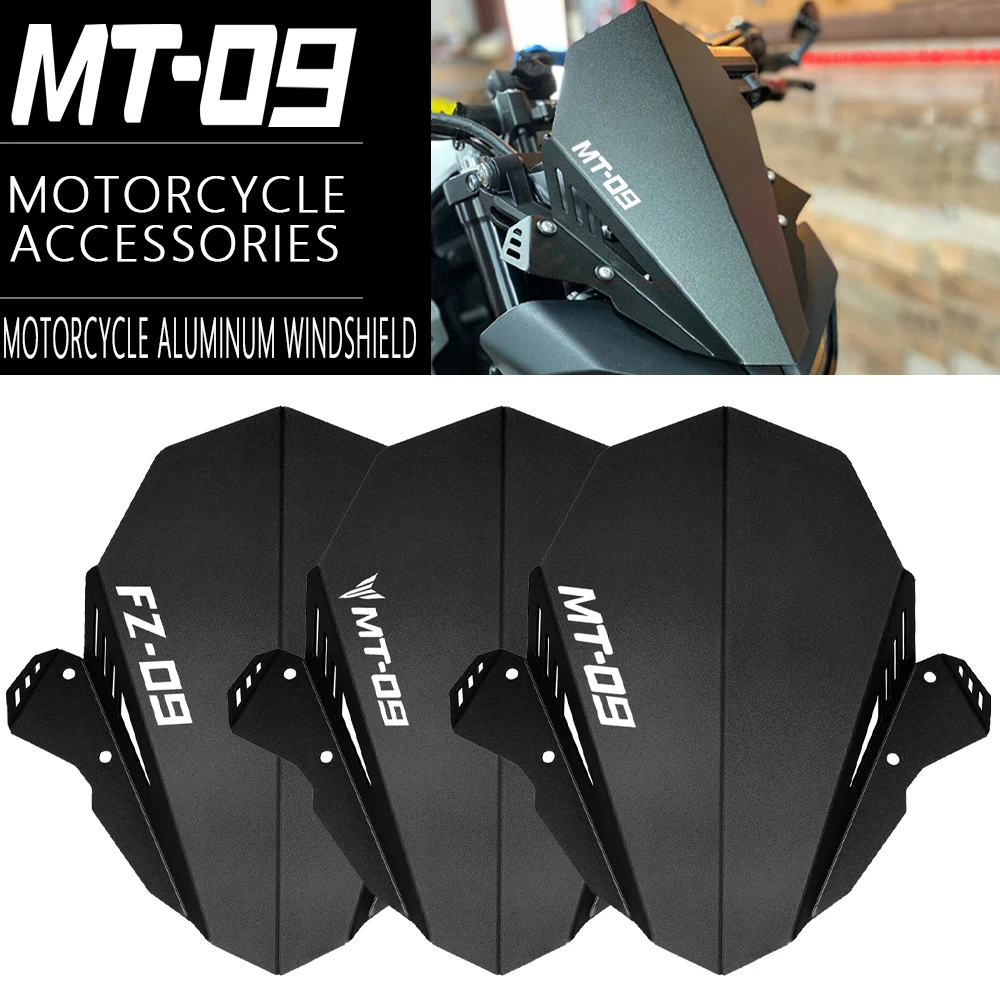 Motorcycle Windshield Double Bubble Wind Deflector Front Fairing FOR YAMAHA MT-09 FZ-09 MT MT09 A 2017-2020 2017 2018 2019 2020