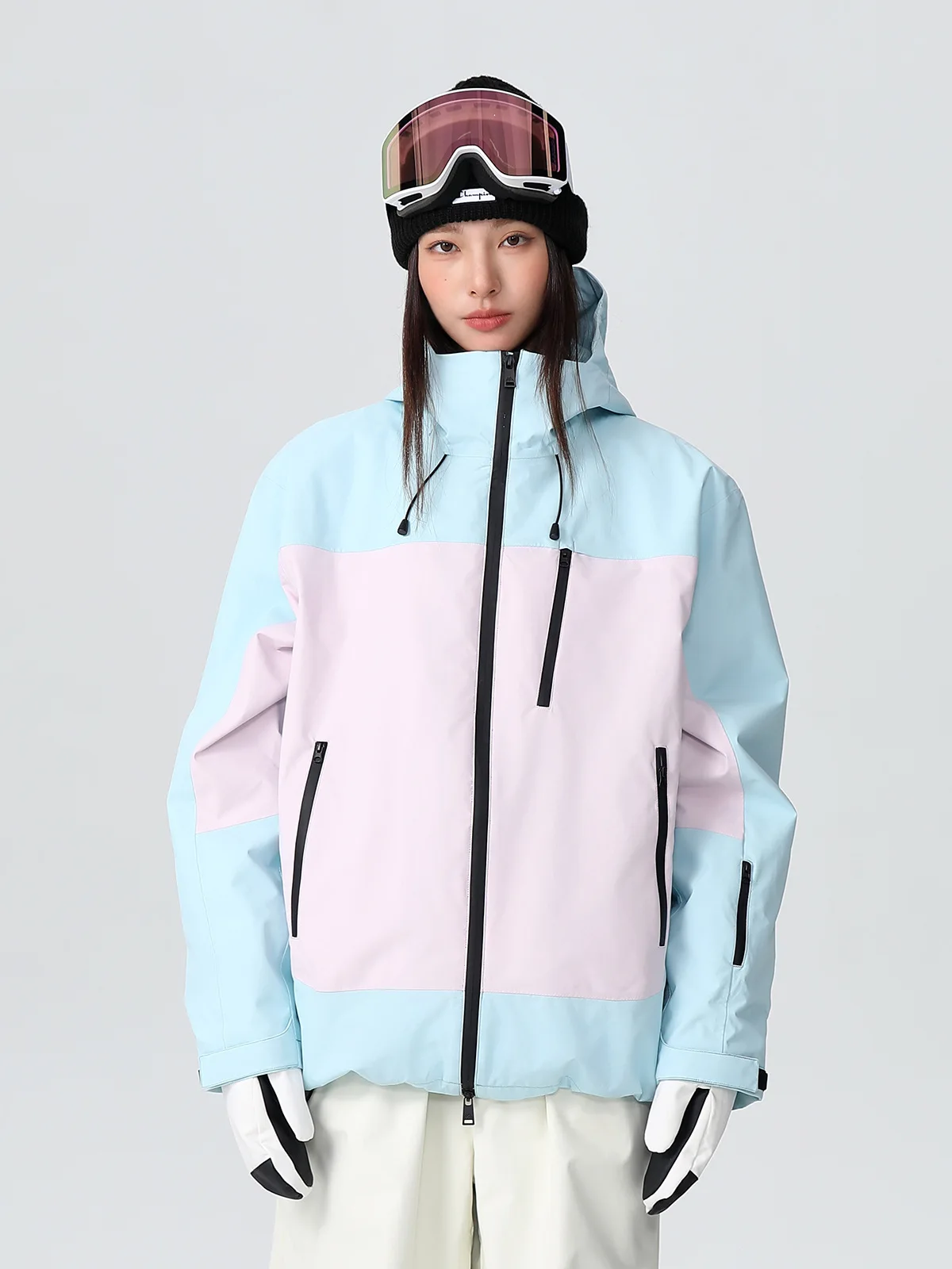 

SEARIPE 2024 Unisex Performance Ski Jacket - 3L Waterproof Thermal Insulated American Style Alpine Skiing Coat for Men & Women