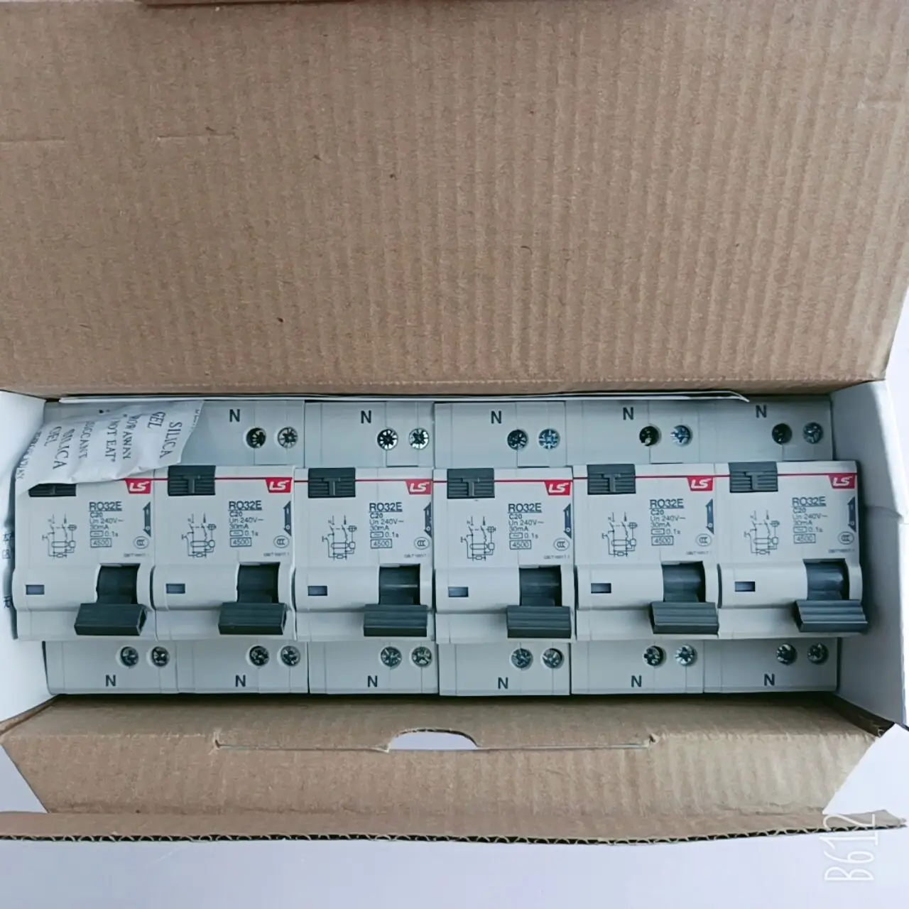 LS Official Genuine New Original RK63N 1P+N Type Circuit Breaker 25A 32A 40A 63A RK63N 3P+N 40A Air Switches