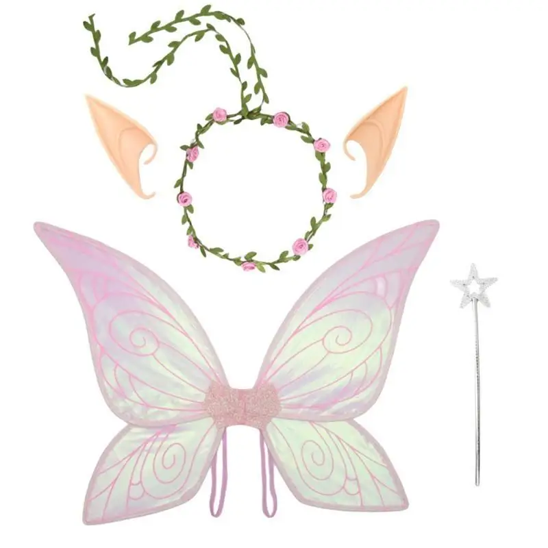 

New Fairy Wings Par Performance Props Elf Wings Cross-Border Par Performance Fairy Wings Accories