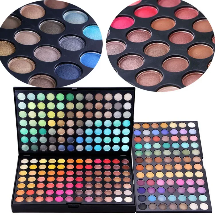 POPFEEL 252 Color Eyeshadow Palette Shimmer Glitter Matte Eye Shadow Plate Makeup Box Set Eye Make Up Product Full Set for Women