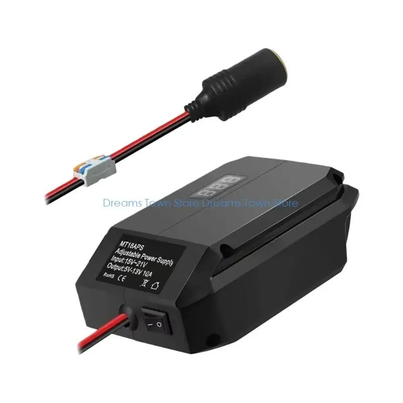 HX6A DC15-21V to DC5-13V Step Down Converter For 18V Electic Power Tools Voltages Regulator Adapter