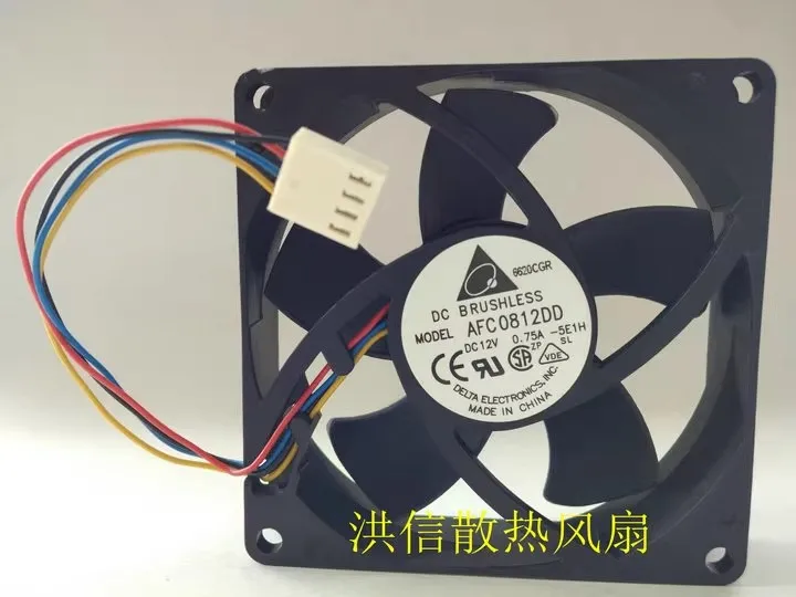

Free shipping original 8020 AFC0812DD 12V 0.75A 80 * 20mm PWM temperature controlled cooling fan