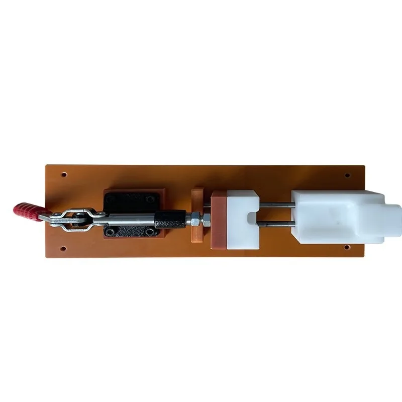 Horizontal pressure holding fixture, electric wood board POM linear bearing fixture, single station compression testing fixture
