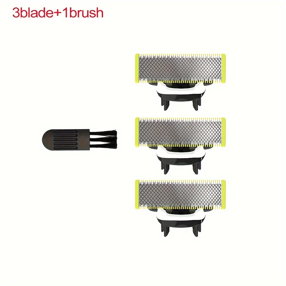 1-4 Pcs Electric Trimmer Shaver Replacement Kit For Philips One Blade Shaver For QP2520/QP2530/QP2630/QP6510/QP6520/QP2523