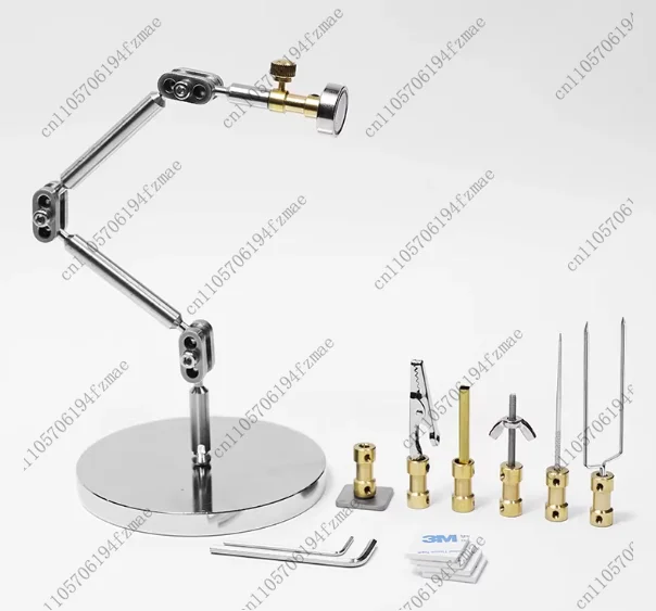 Accessories Long Bracket (Mini) + 6 Heads, Round Bottom Mini, Fixed Position, Stainless Steel Universal Metal Holder