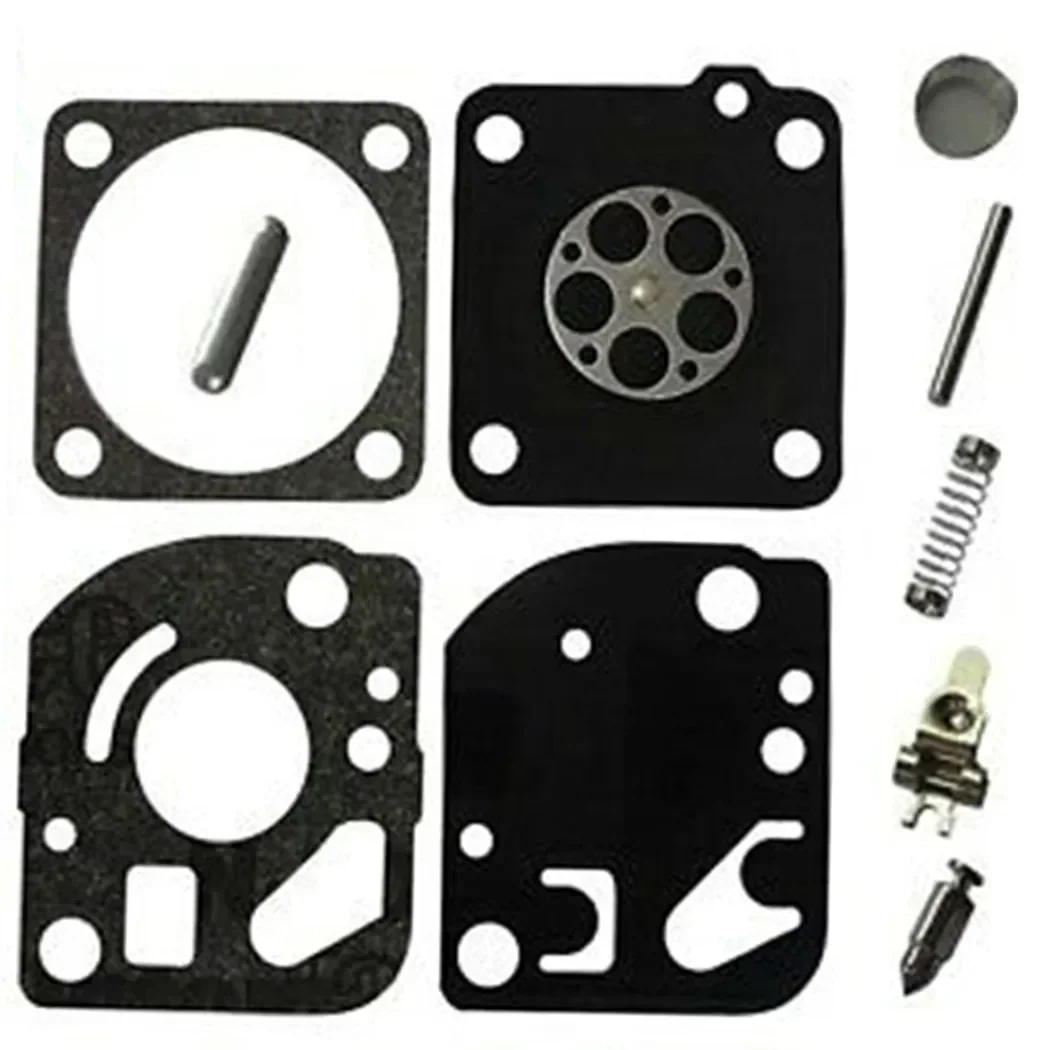 For Carburetor Kit with Jet for Powr LT2 RBC30SESB and Full Ruixin Models Includes Sealing Gaskets and Metering Components