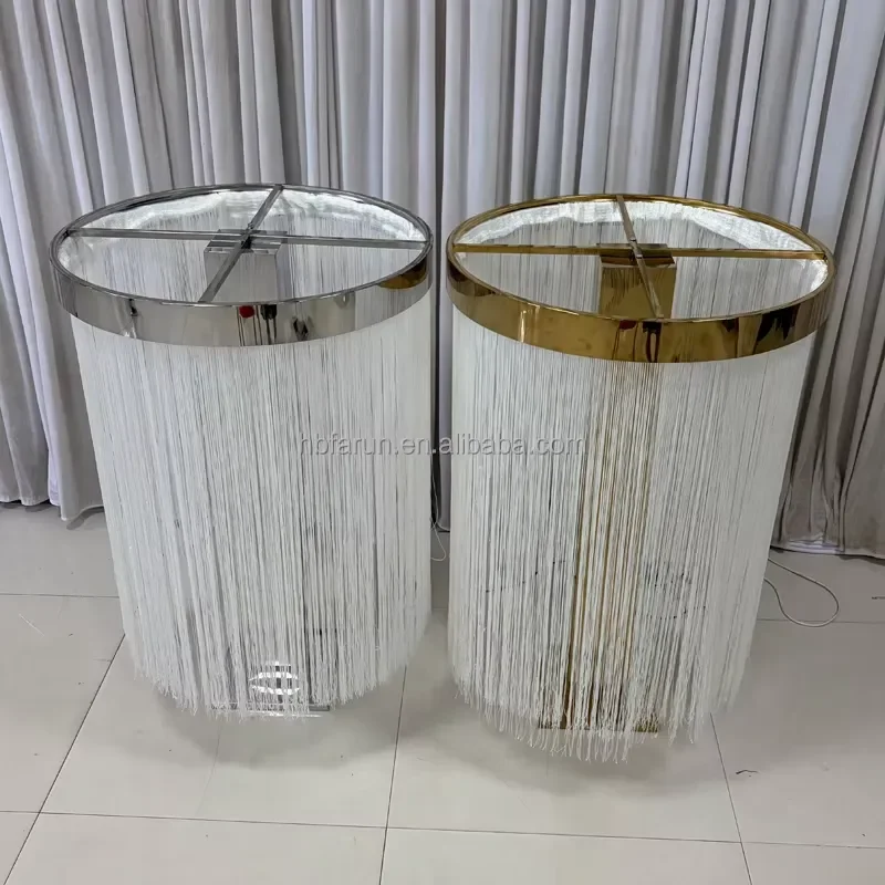 Custom Stainless Steel Wedding Centerpiece Stand Romantic Metal Flower Holder for Banquet Party Table Decoration Wholesale