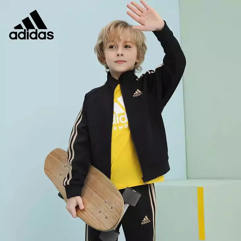 Adidas New Spring & Fall Sports and Leisure Jacket for Boys and Girls Tr30Jk-Bg