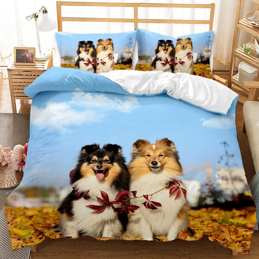 Dog Duvet Cover Set French Bulldogs Bedding Set for Kids Teen Twin Size Black Music Puppy Pet Doggy Animal Polyester Quilt Cover