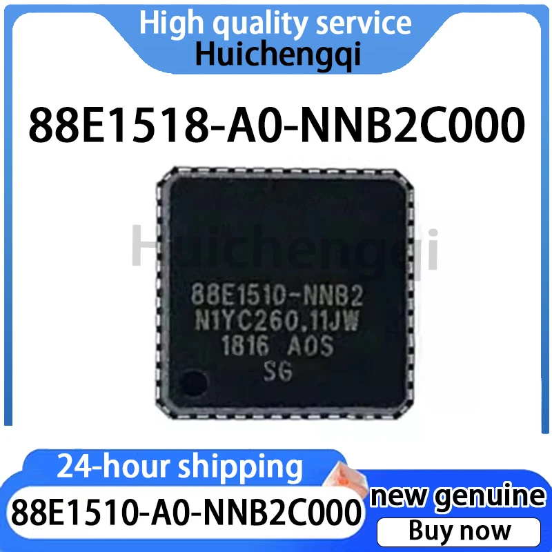 1PCS Original Genuine 88E1510-A0-NNB2C000 88E1518-A0-NNB2C000 Packaged QFN-48 Ethernet Transceiver