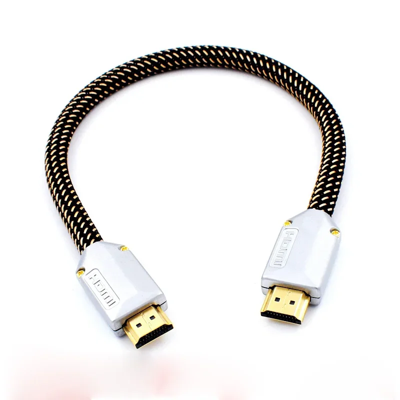 HiFi Hi-end I2S Single Crystal Copper Silver Plating Digital Audio Wire For I2S/IIS DSD Blu Ray DVD, PS3, Xbox, HTPC, DVD 4K