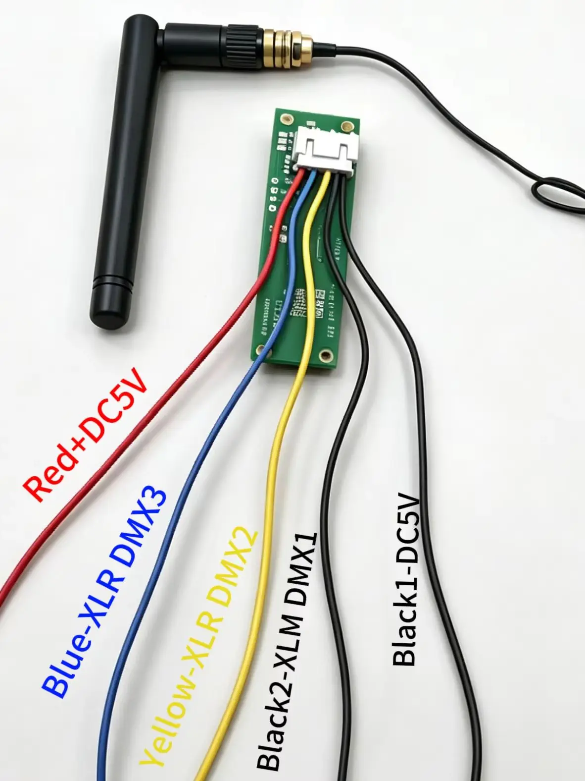 High Voltage PCB 2.4G  High-Voltage  Version   ISM DMX 512 Wireless Controller PCB Module 2 image 6