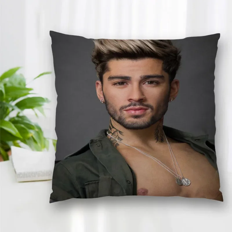 Hot Sale Custom Decorative Pillowcase Zayn Malik Square Zippered Pillow Cover Best Nice Gift 35X35cm 45x45cm