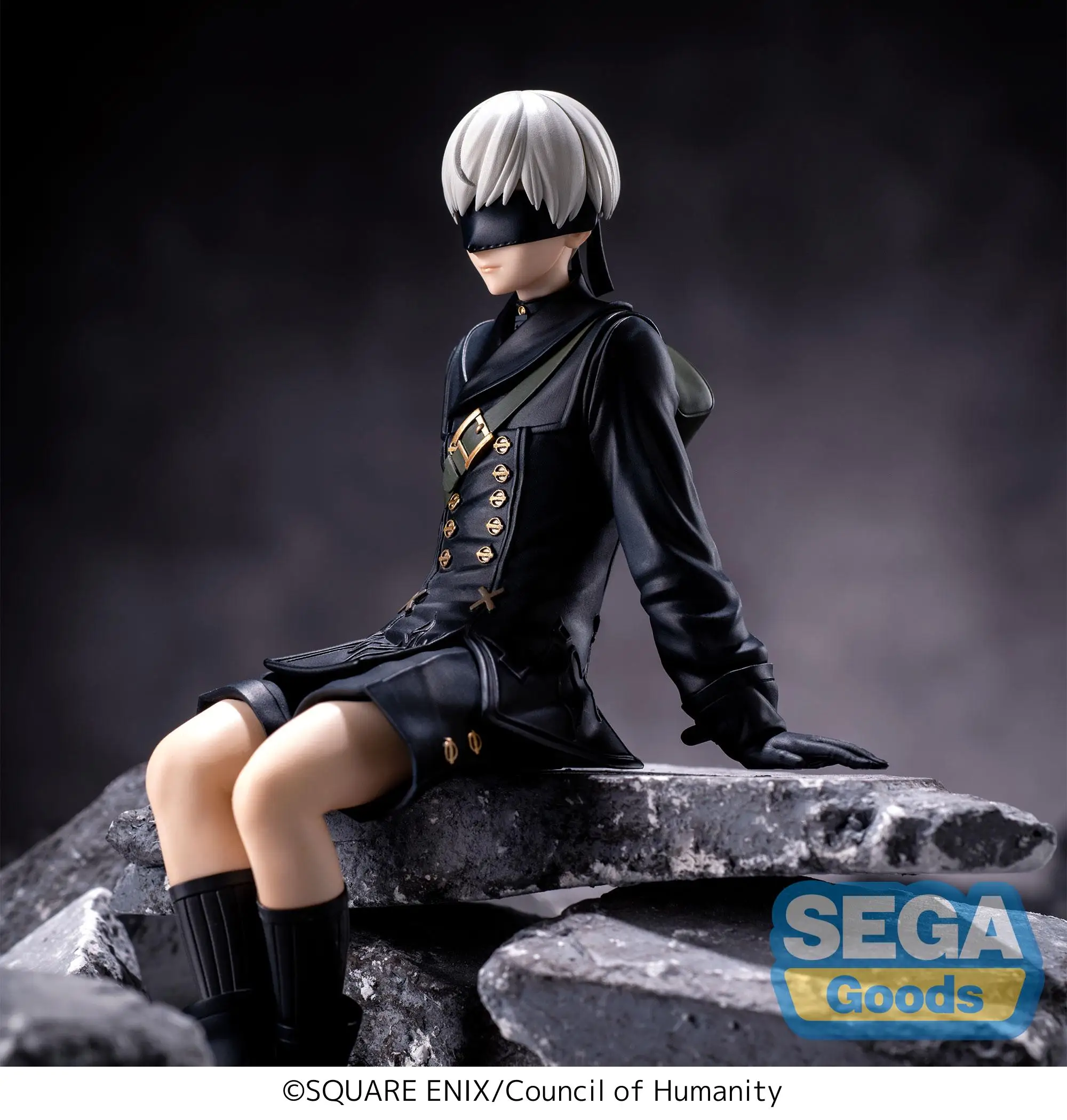 In Stock Original Anime NIER CHOCONOSE FIGURE 9S Ver1.1a Action Figure Collector Model PVC Toys for Children 15cm