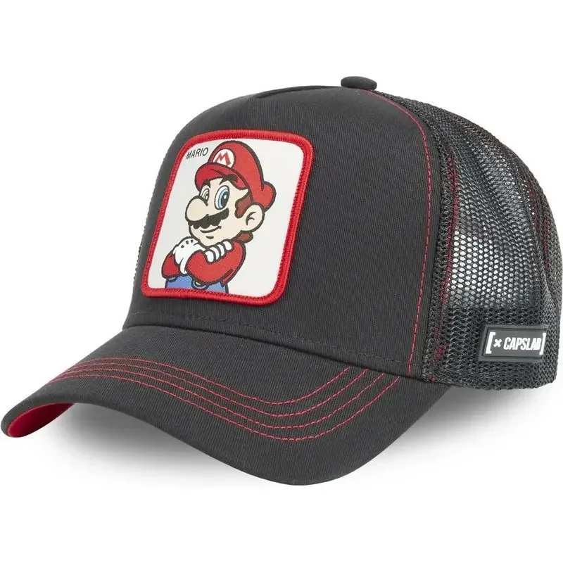 

Game Marios Cartoon Baseball Caps Driver Adult Children Men and Women Hats Summer Shade Cute Fashion Adjustable Hats Gifts