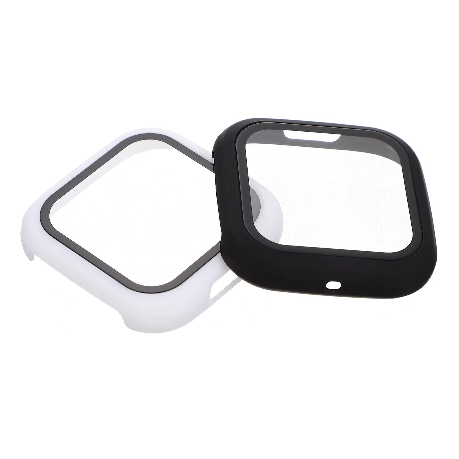 

2Pcs Anti Scratch Watch Protective Case Hard Pc Material Full Edge Protection Easy on Off Installation Smartwatch Cover