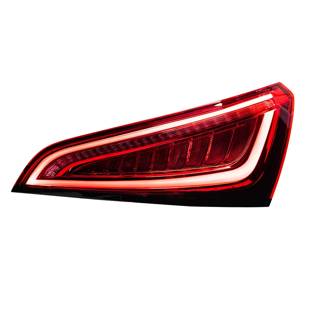 ไฟท้ายรถยนต์สำหรับ Q5 SQ5 ปี 2008-2018 ชุดไฟท้าย LED อัพเกรด AKD ดีไซน์ดั้งเดิม ไฟท้ายแบบไดนามิก พร้อมอุปกรณ์เสริม