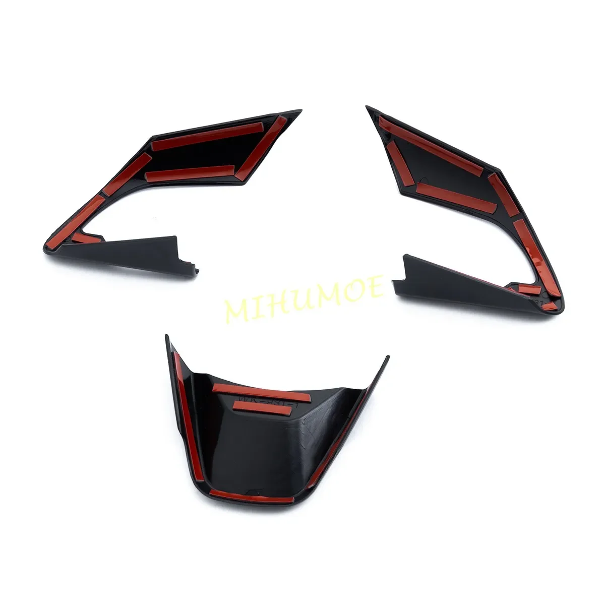 لامع أسود عجلة القيادة غطاء لوحة أزرار الكسوة ل 2017-2026 سوزوكي سويفت 2019-2025 سوزوكي جيمي اكسسوارات السيارات