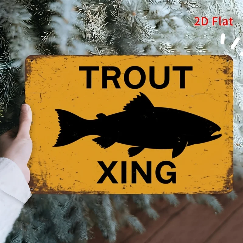2D Flat, New Product Recommendation: 2D Flat Vintage Metal Sign Tin Painting, 