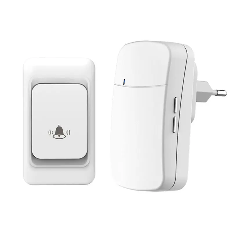 KYCOR-Wireless Door Bell 300M Remote Control Door Bell Home Welcome My Melody Ring Doorbell Chime Kit EU Plug