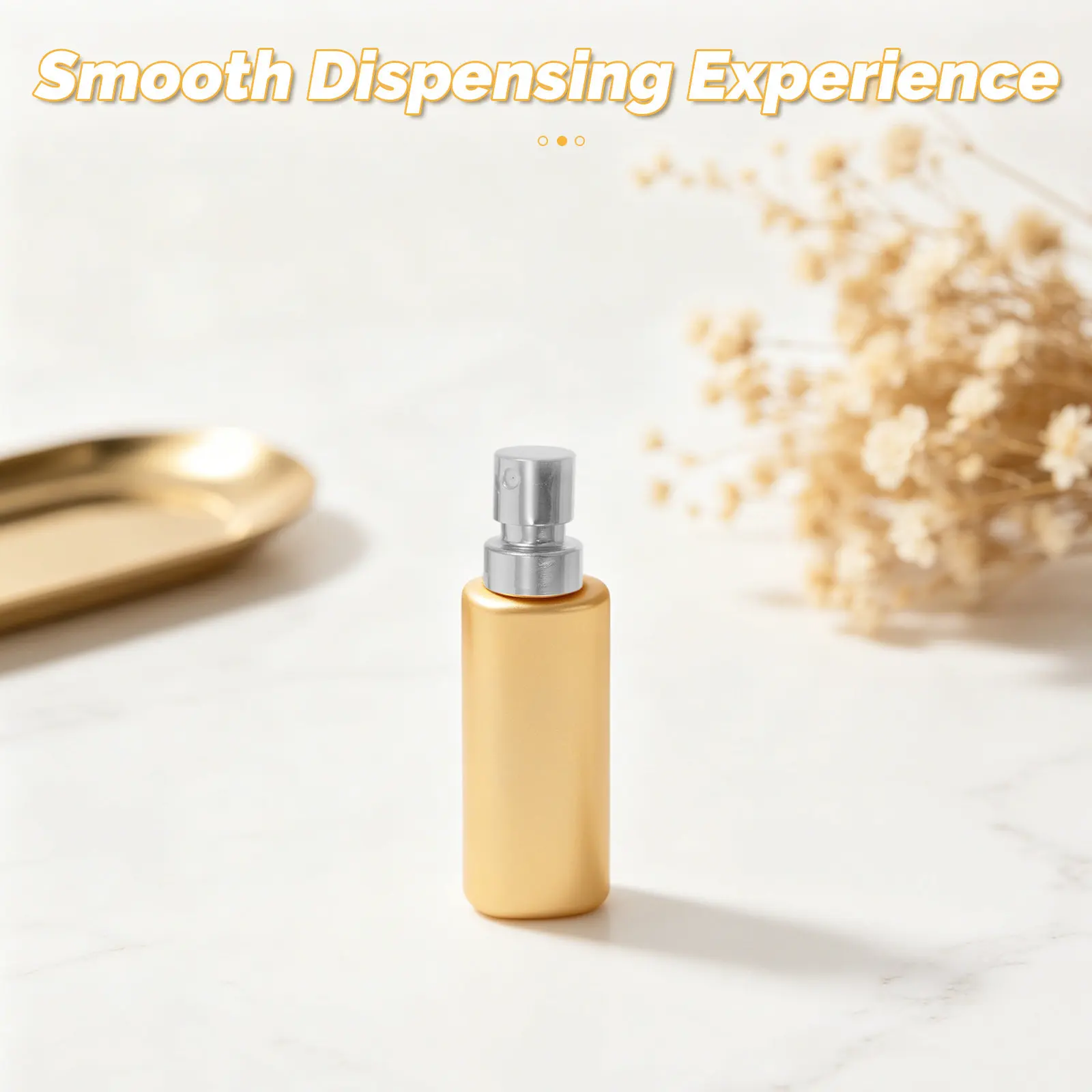 Vacuum Lotion Pump Heads Leak Proof Airless Dispenser Tops for Creams Lotions Shampoo Bottles 24Mm Screw Thread
