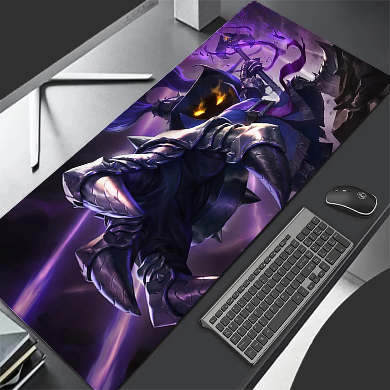 Mousepad Computer Gaming Accessories Keyboard Pad Office Rubber Mouse Pad Decoracion Desk L-league Of Legends Veigar Mouse Mat