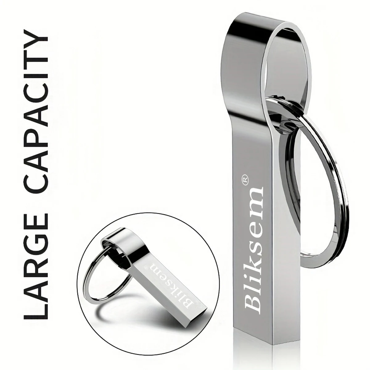 2.0 Hi-Speed USB-Stick 128GB 64GB 32GB 16GB 8GB 4GB 2GB 1GB Pen Drive USB-Speicherstick für Micro/PC – Detail 2