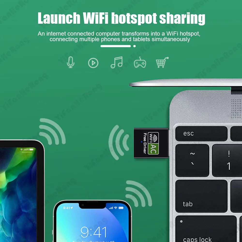 Adaptador wi-fi usb 600mbps driver grátis adaptador wi-fi 5ghz antena usb ethernet pc adaptador wi-fi lan wifi dongle ac receptor wi-fi