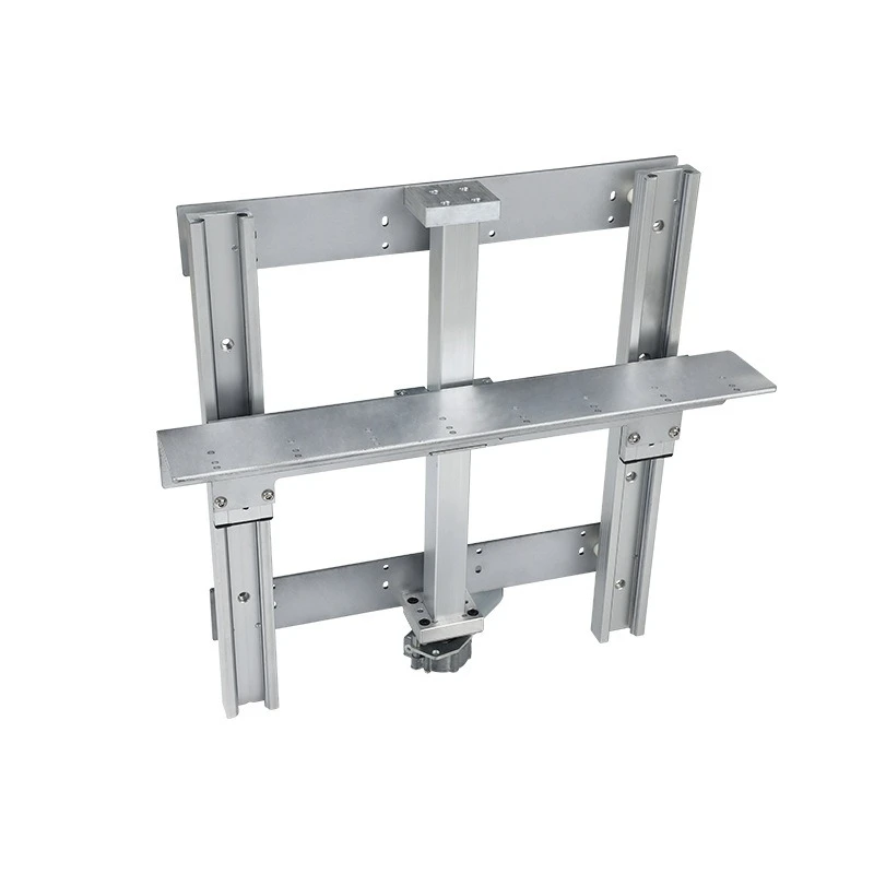 Electric lifting glass door five system display cabinet dresser up and down lifting mirror guide rail five accessories