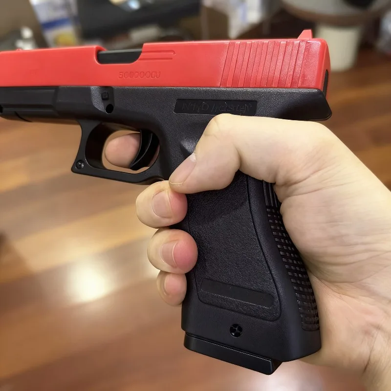 2026 Arma de juego CS para deportes al aire libre para niños, regalo Manual, pistola de juguete de Gel G17 con pistola Airsoft de bala suave láser