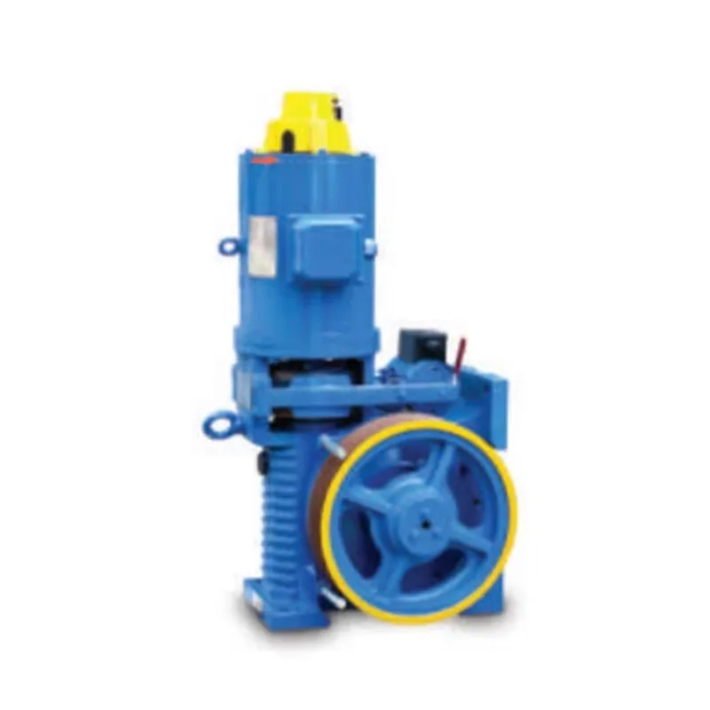 Elevator Traction System Parts Lift Geared Machine Motor Traction Machine