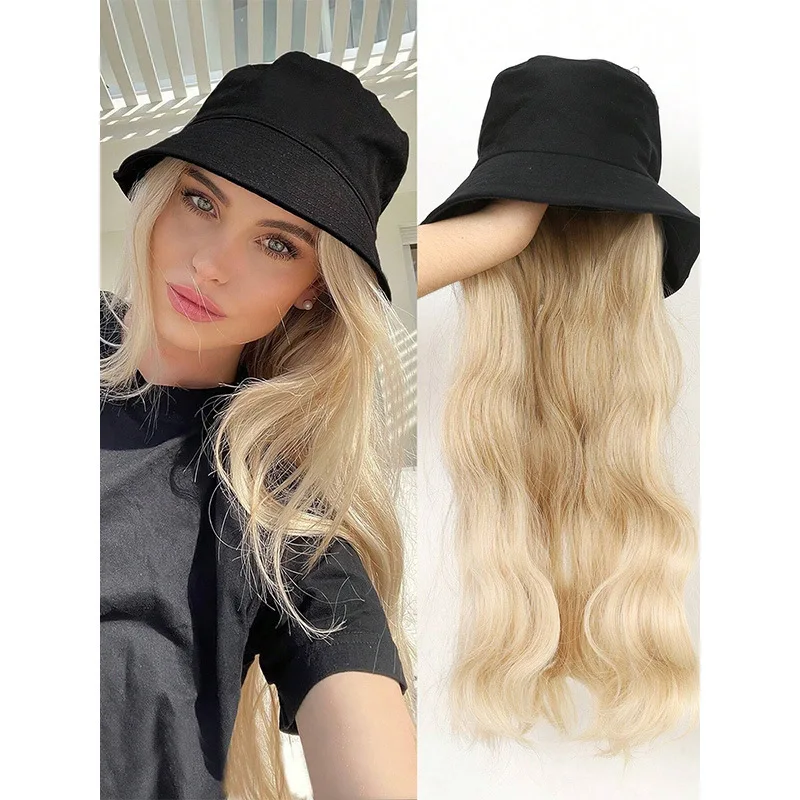 

Wholesale Black Fisherman Hat with Water Ripple Design, Gold Fisherman Hat